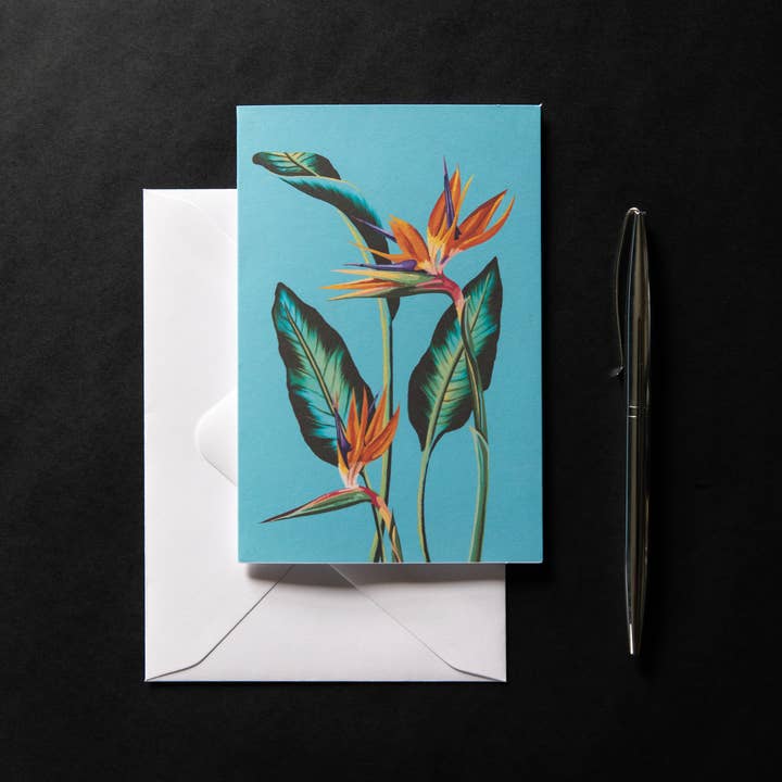 Tamara Ruth A.R.T - Wholesale Everyday Greeting Card - Bird-of-Paradise Card2