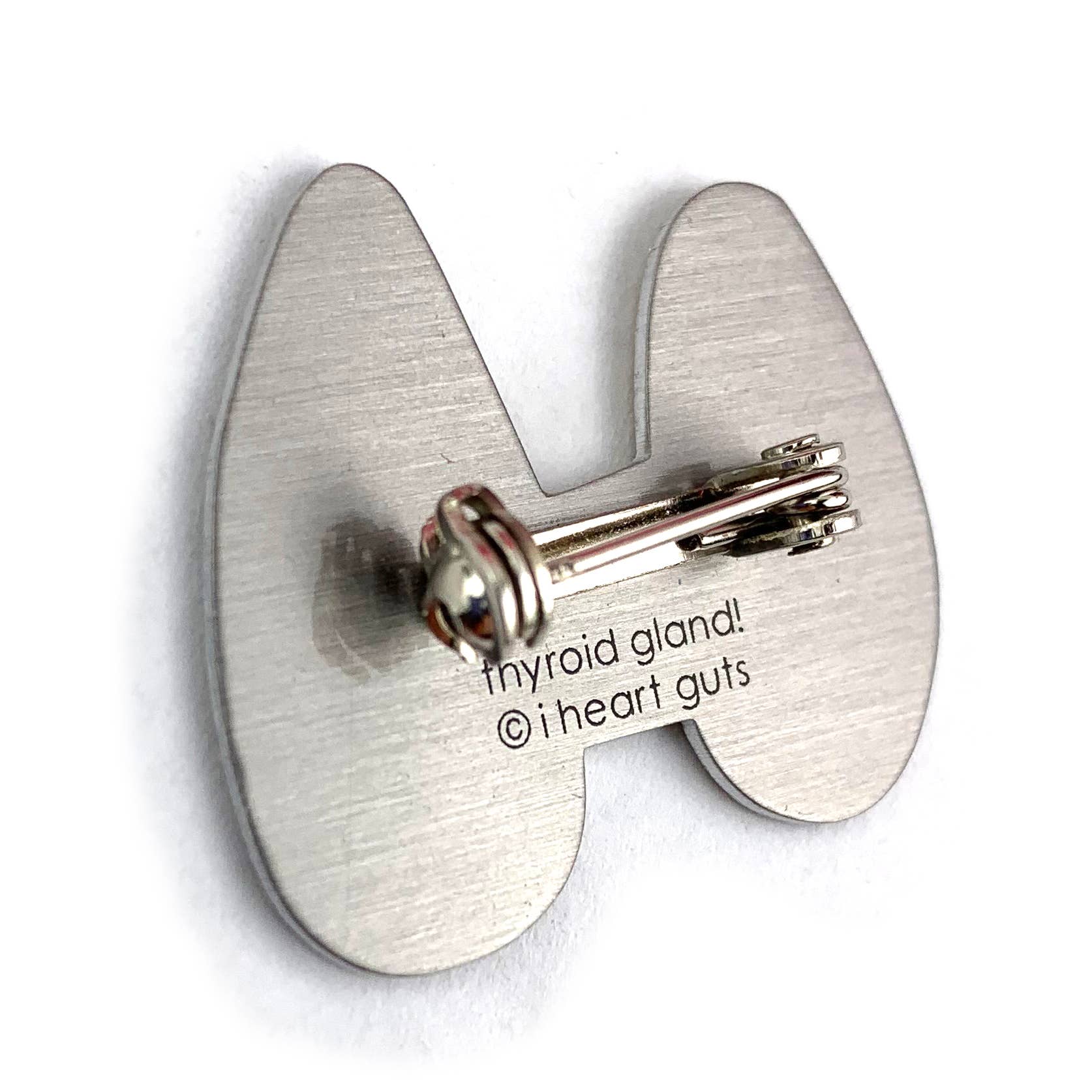 I Heart Guts | Organ Plushies Wholesale - Wholesale Lapel Pin/Button - Thyroid Gland Lapel Pin - Feelin' Hormonal3