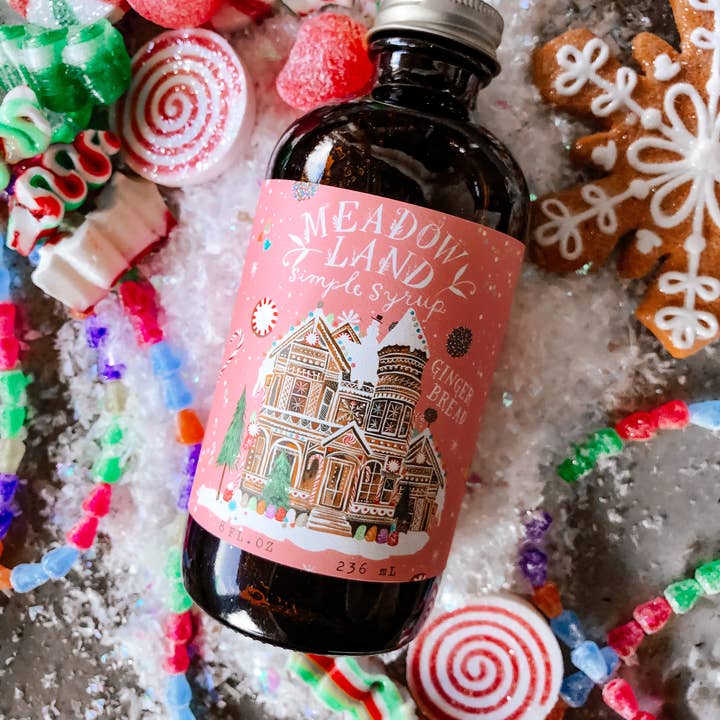 Meadowland Syrup - Wholesale Cocktail Mix/Syrup - Gingerbread Simple Syrup