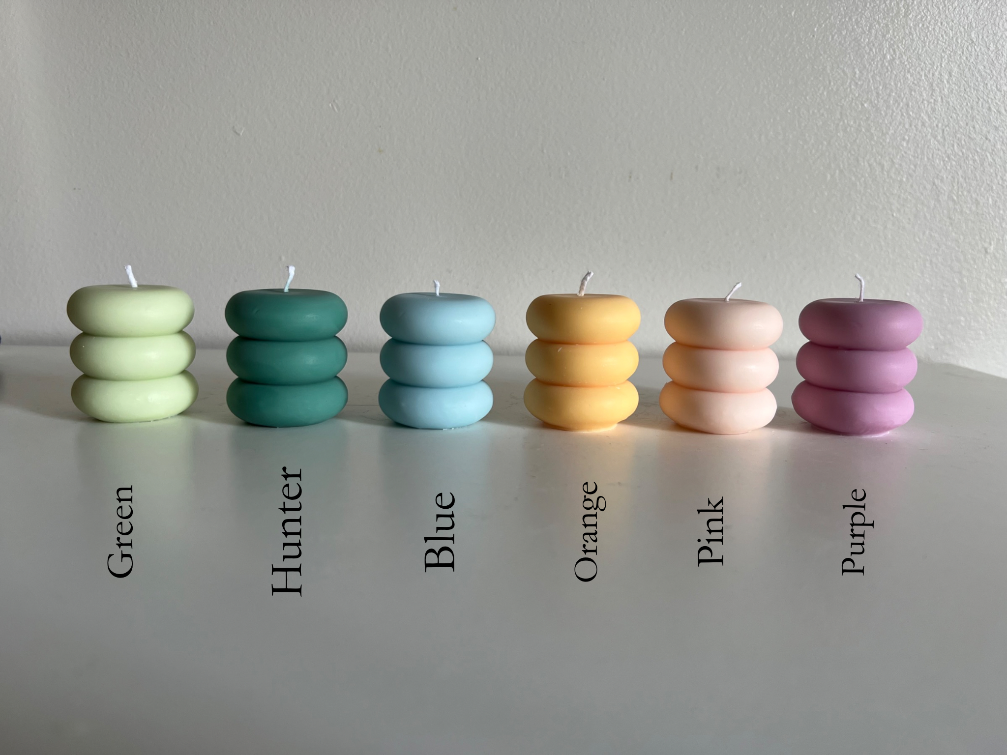 Project Helios - Wholesale Pillar Candle - Column ribbed candlestick, soy wax candle2