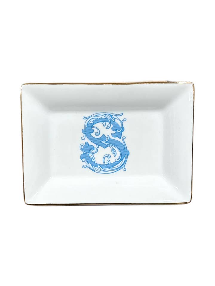 Vassoio Portagioie con Monogramma di San Valentino per la vendita all'ingrosso da parte di The French Bee & Co