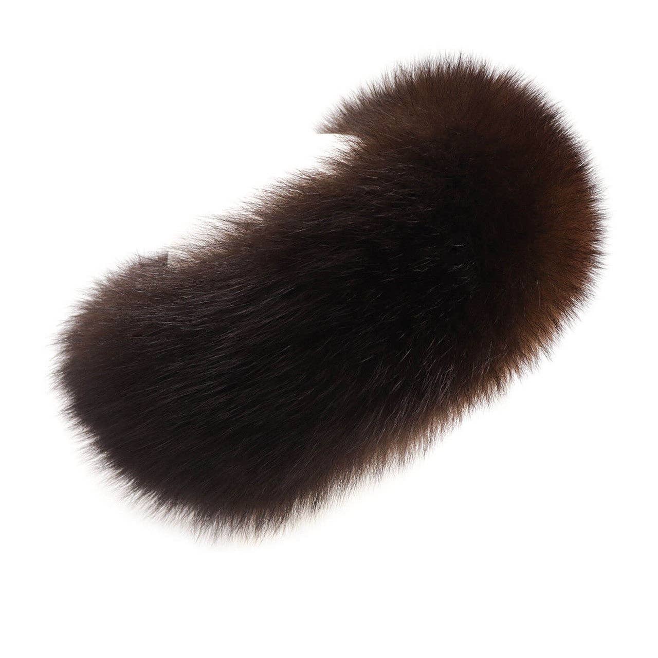 Surell – wholesale Fashion headband – women's – Fox Fur Headband/Scarf with Velcro Closure4