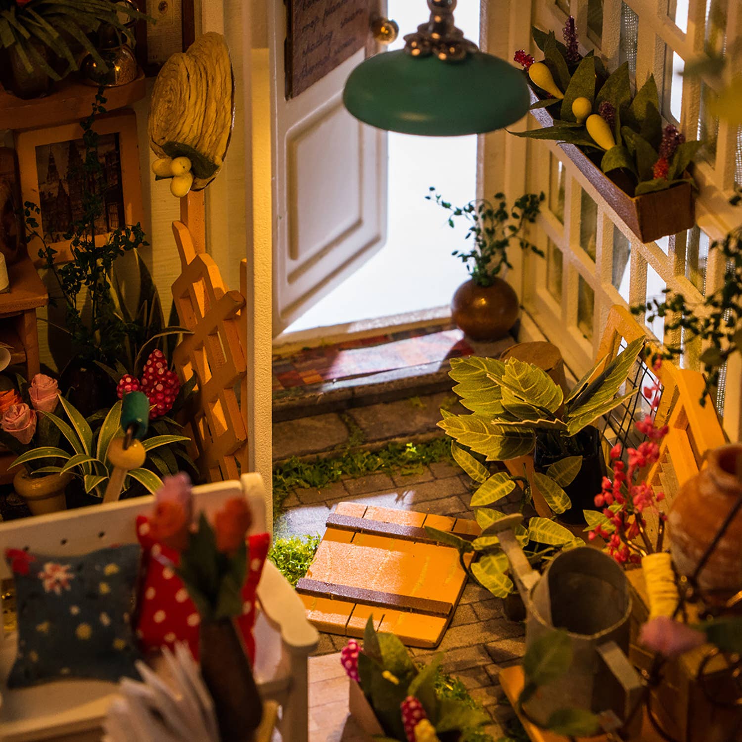 Hands Craft - Wholesale DIY Craft Kit - DIY Miniature House Kit: Miller's Garden10