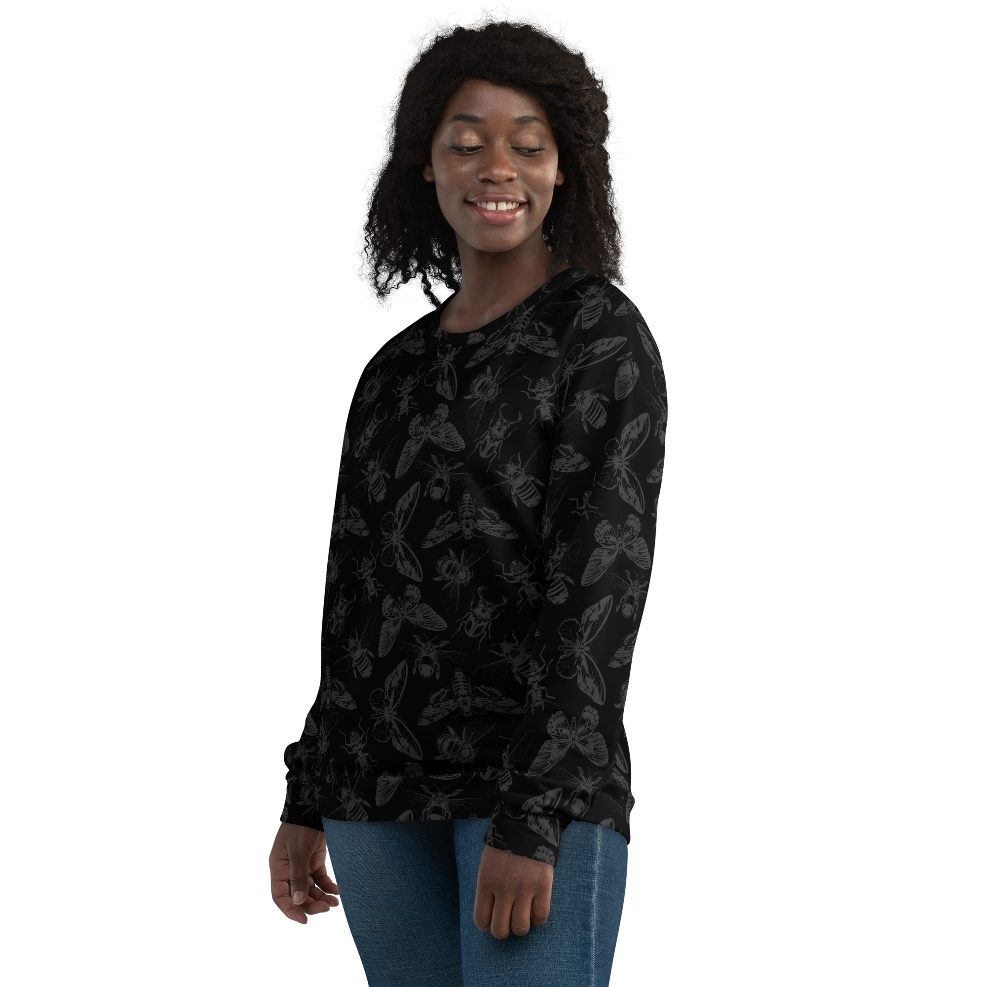 Goth Cloth Co. - Wholesale Graphic Sweatshirt - Unisex - Shadow Swarm Unisex Sweatshirt3