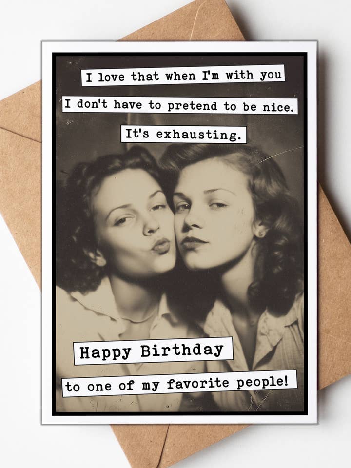 Birthday Cards, Greeting Cards, Funny, Boutique Best sellers for wholesale by Greeting Cards by Katie Doodle & Gifts by Matchbox Card Co