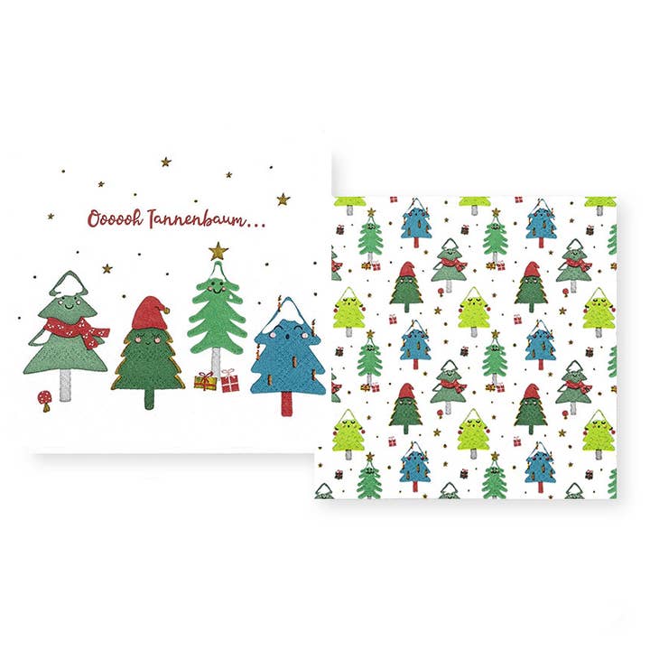 Servilletas de cóctel Oh Tannenbaum para venta al por mayor de Home Fashion - Carl Dietrich GmbH