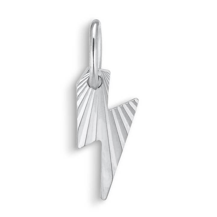 Reflection Lightning Bolt Pendant for wholesale by Jane Koenig