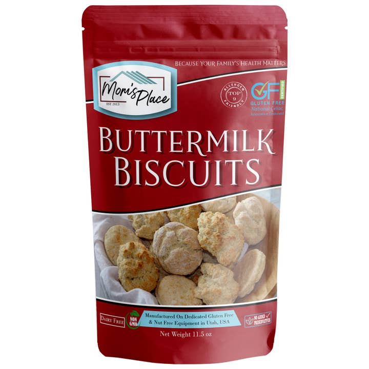 Mom's Place Gluten Free - Wholesale Biscuit Mix - Gluten-Free Buttermilk Biscuit Mix1
