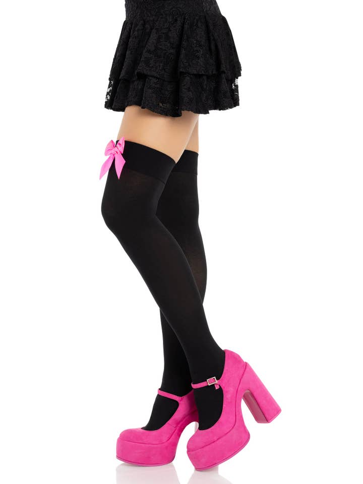 Leg Avenue - Wholesale Stockings - Women's - Kay Opaque Thigh Highs47
