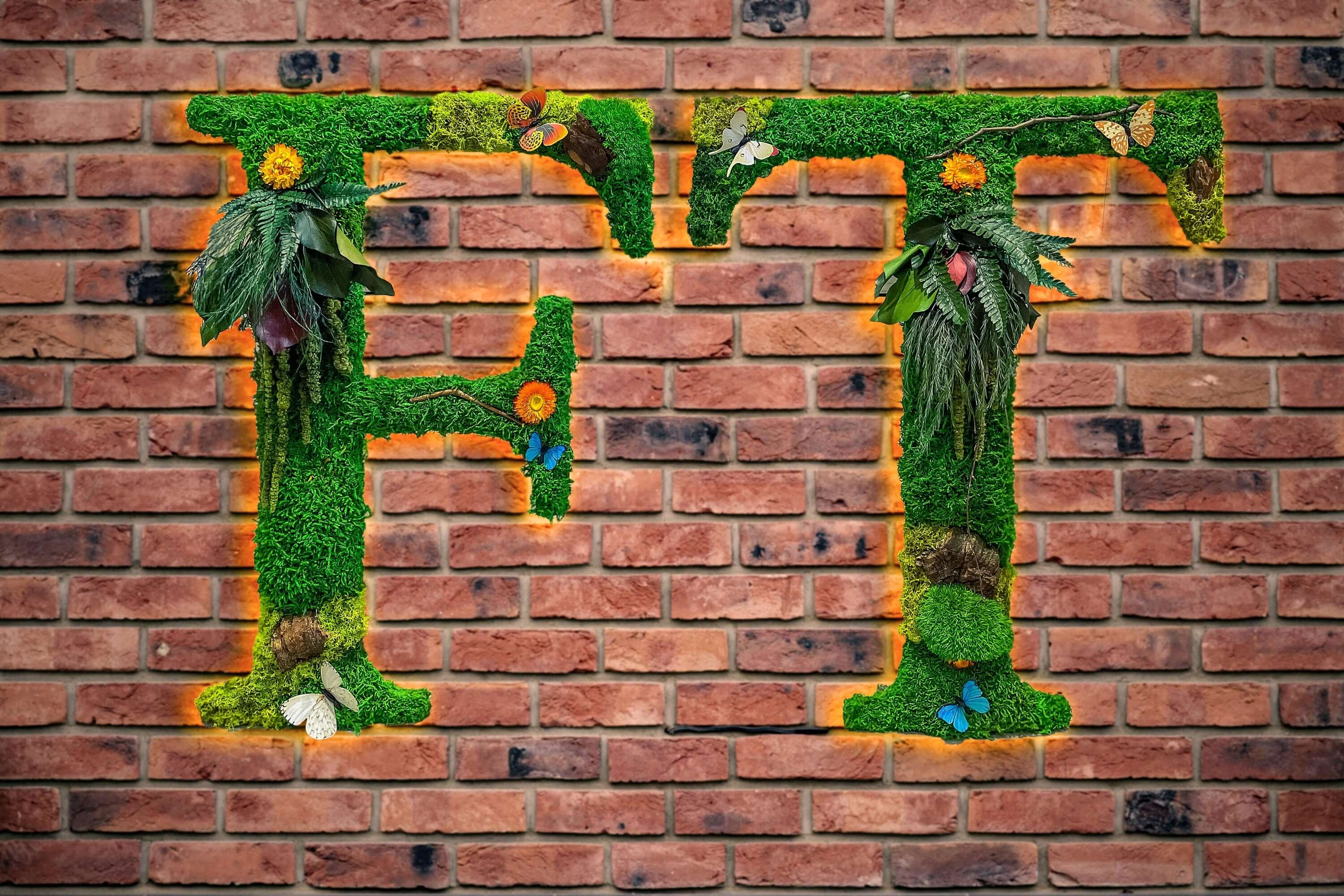 Rishstudio – wholesale Wall Accent – Custom Backlit Wall Letters | Moss Letters logo With Light | RishStudio2