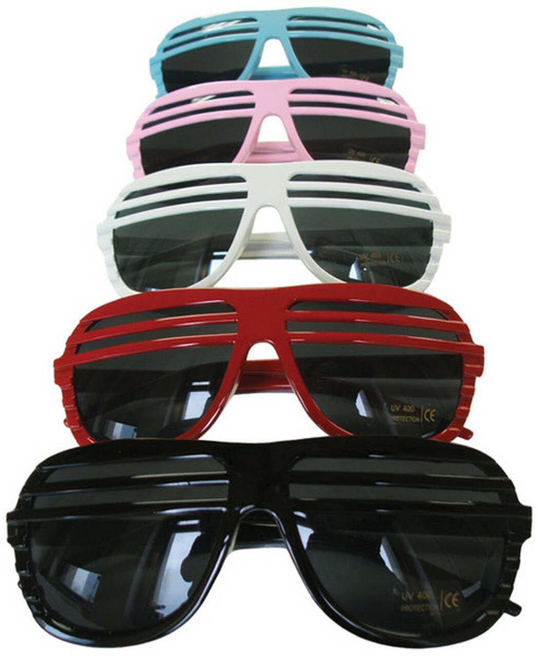 Private Island Party – wholesale Sunglasses – Unisex – 12 PACK Half Shutter Shades Mix Colors1