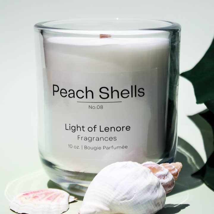 No. 08 Peach Shells for wholesale by Light of Lenore Fragrances