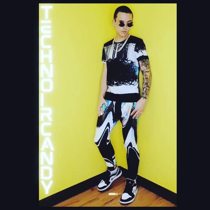 Observer Effect Men's Joggers for wholesale by TECHNOIRCANDY