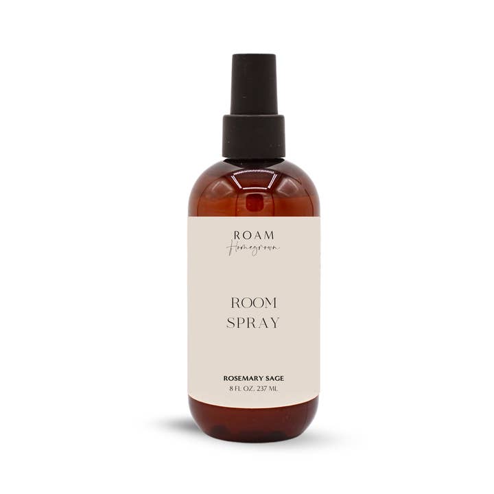 ROAM Homegrown - Wholesale Room & Linen Spray - Room + Linen Spray, 8 oz, Rosemary Sage