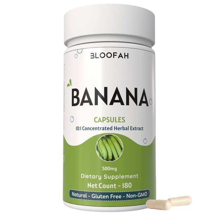 Bananfruktextrakt 10:1 Kapslar – 500mg | Naturlig Försörjning för wholesale av Bloofah
