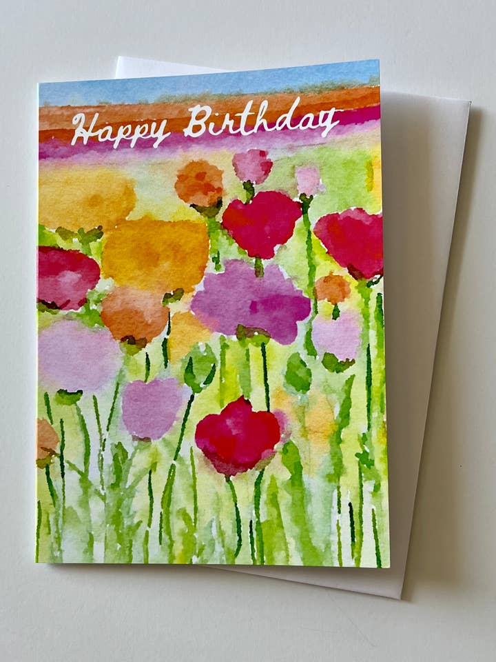 Happy Birthday for wholesale by Monica Martin Fine Art