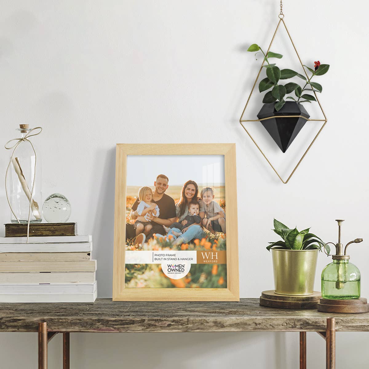 Wexford Home - Wholesale Picture Frame - Photo Frame, Real Wood with Wood Grain, Natural Wood22
