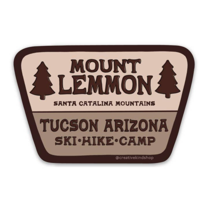 Creative Kind - Wholesale Sticker - Arizona Sticker – Mount Lemmon Vinyl Sticker