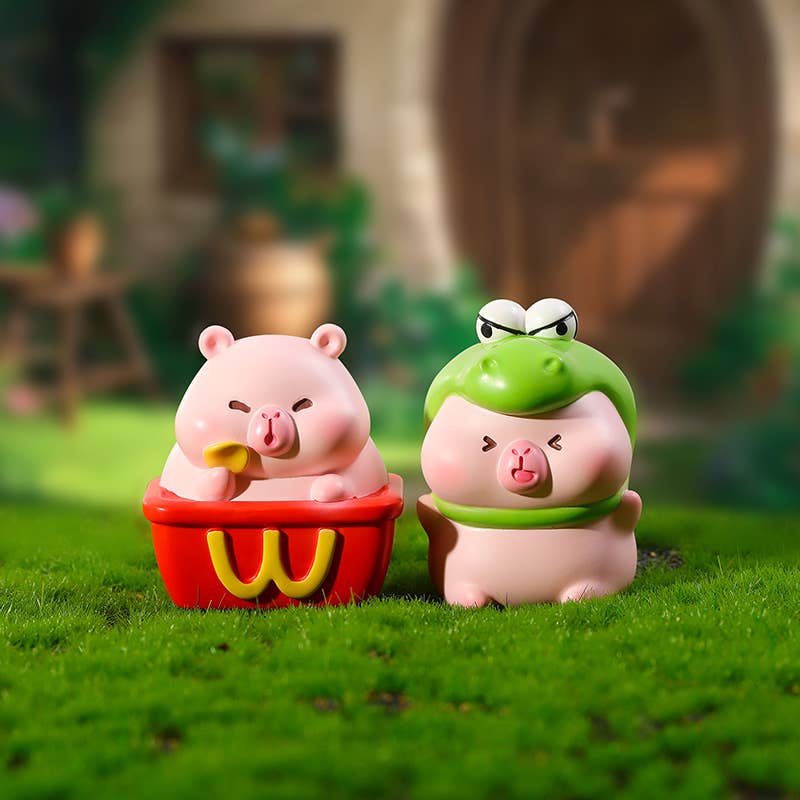 BCmini - Wholesale Decorative Figurine - 71280 Pink Capybara Blind Box-1222