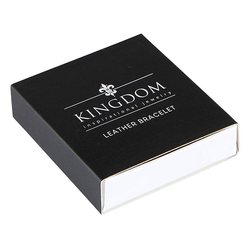 Faithworks by Creative Brands - Wholesale Bangle Bracelet - Leather Bracelet - Live By Faith2