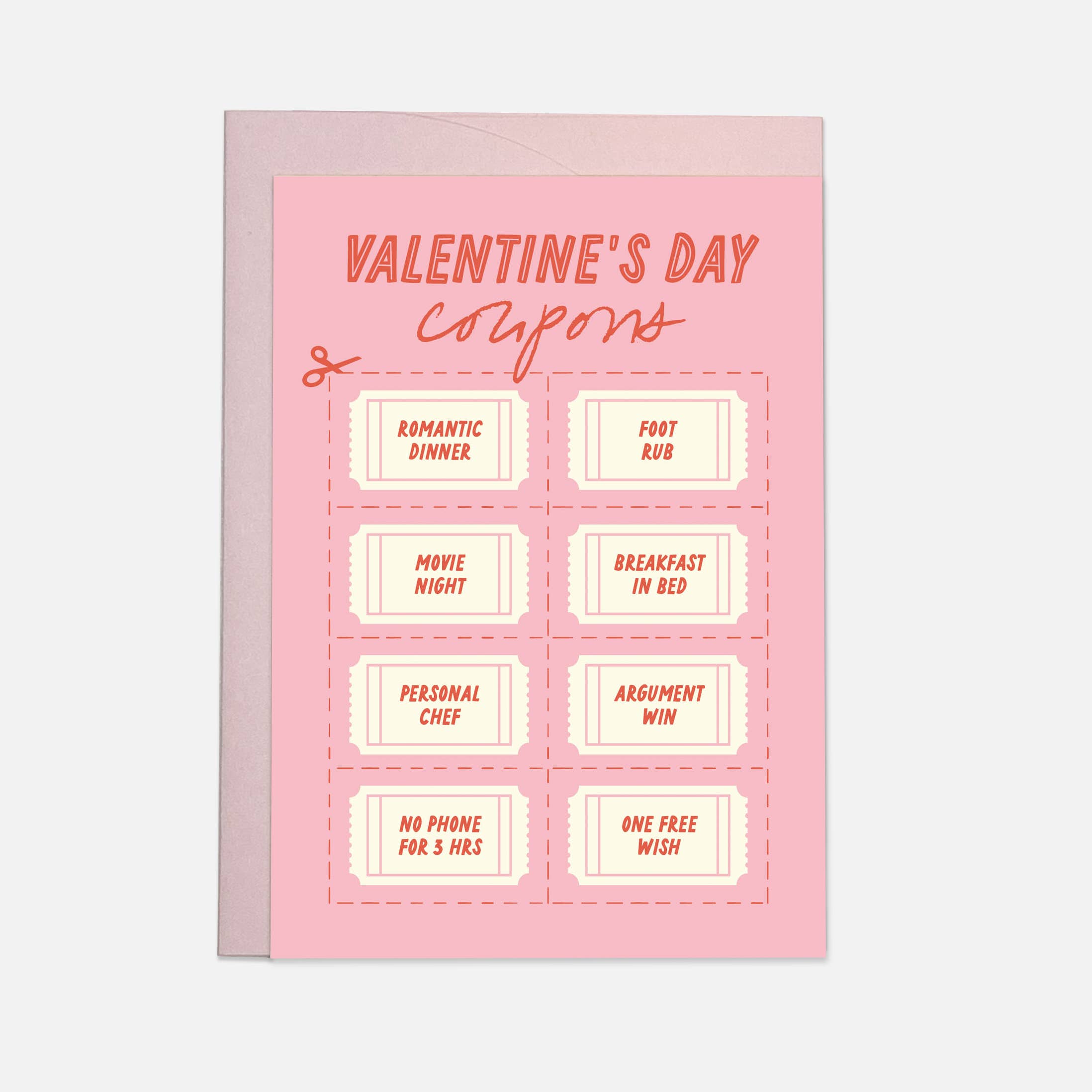 Kaart Blanche - Wholesale Valentine's Day card - V-day coupons Valentines day greeting card