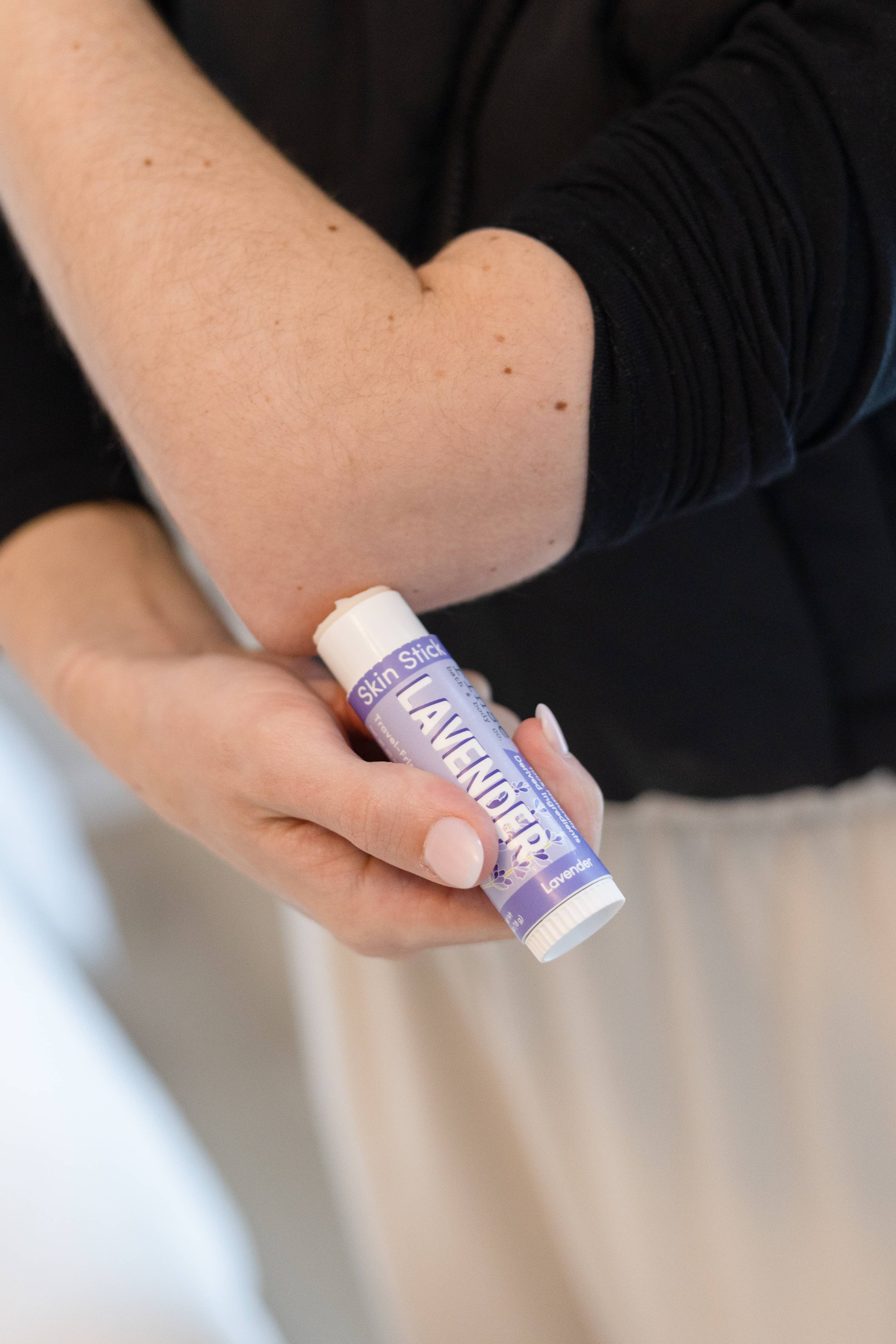 Rinse Bath Body Inc - Wholesale Solid Lotion - Skin Stick Lavender | Portable Solid Lotion | Calm4