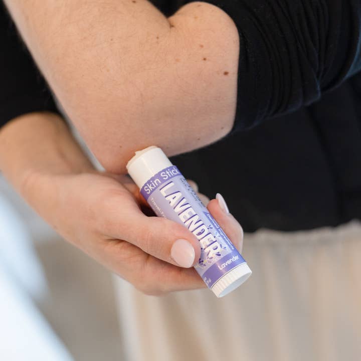 Rinse Bath Body Inc - Wholesale Solid Lotion - Skin Stick Lavender | Portable Solid Lotion | Calm4