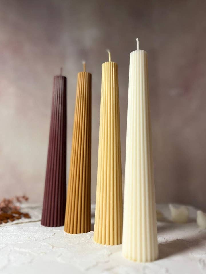 Ribbed CandleStick for wholesale by Home Pro Idea