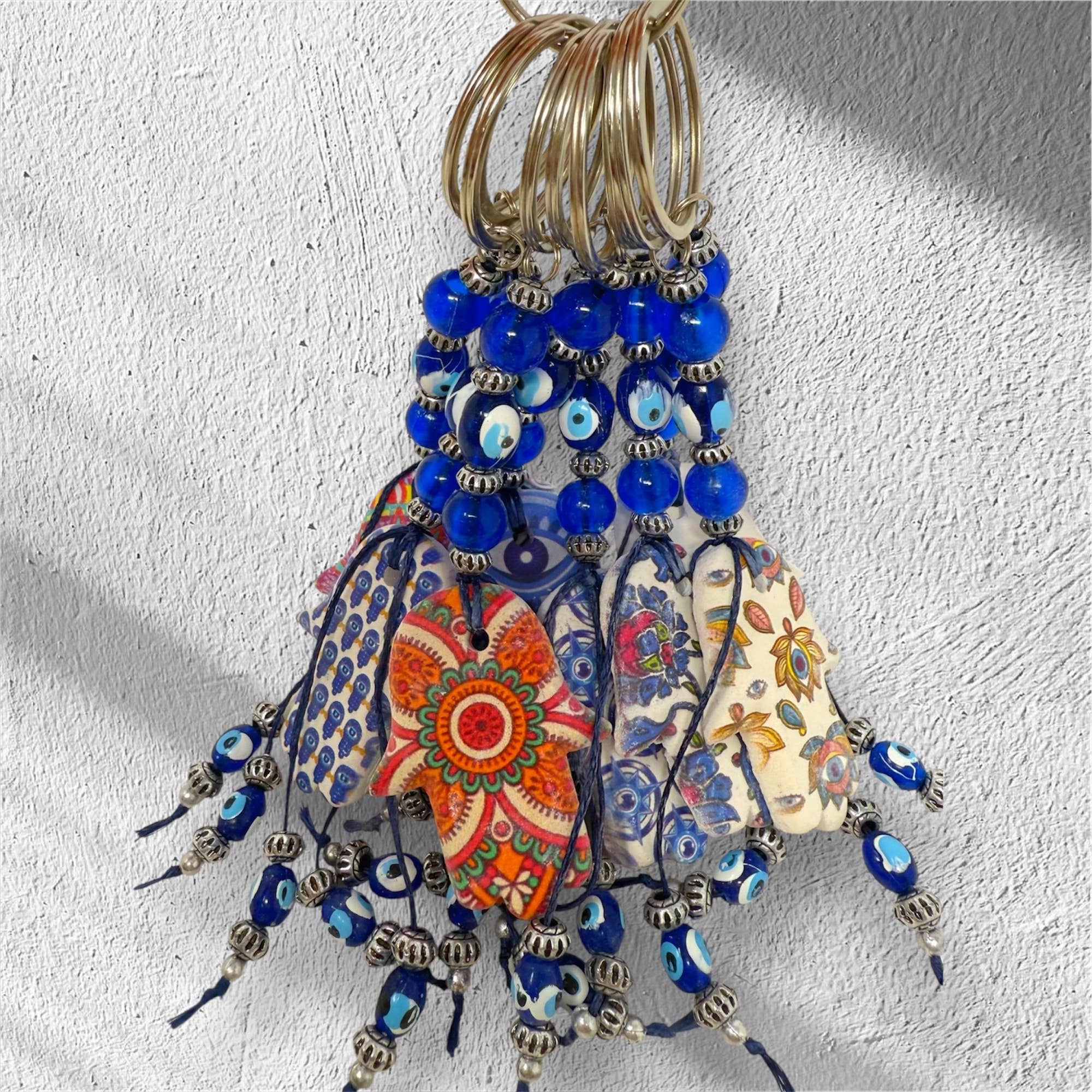 Nai Gifts – wholesale Keychain – Women's – Hamsa Evil Eye Keychain 1