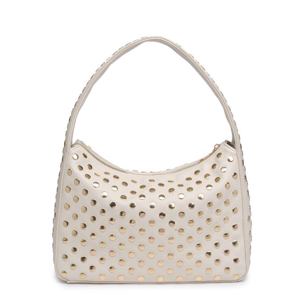 Moda Luxe - Wholesale Shoulder Bag - Women's - Rebel Studded Shoulder Bag22