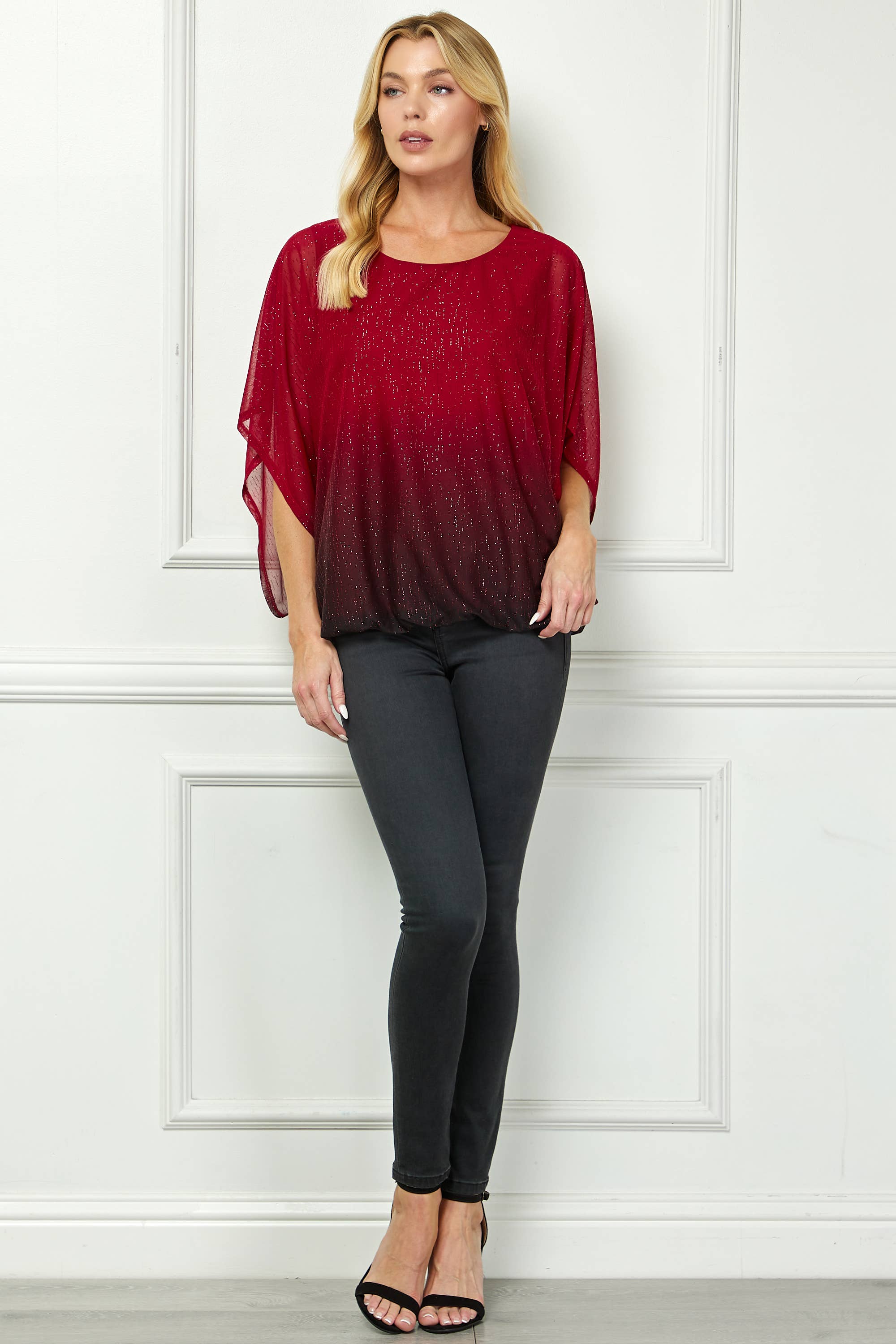 Winslow Collection - Vendita all'ingrosso Camicetta - Donna - BLUSA A BOLLA DOLMAN GRAZIA LUMINOSA13