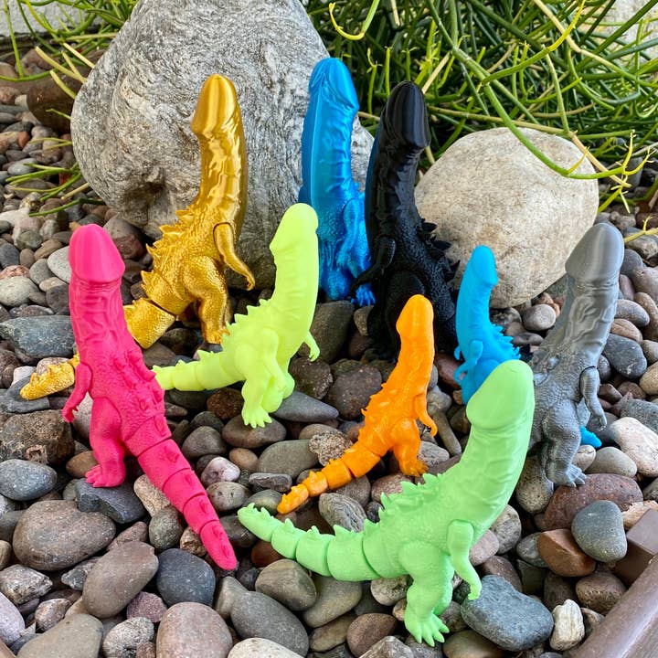 NumanPrints - Wholesale Fidget Toy - Kids - Dick Zilla Flexi Tail Fidget