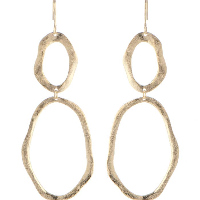 Orecchini a Doppio Cerchio Michi per la vendita all'ingrosso da parte di Marcia Moran