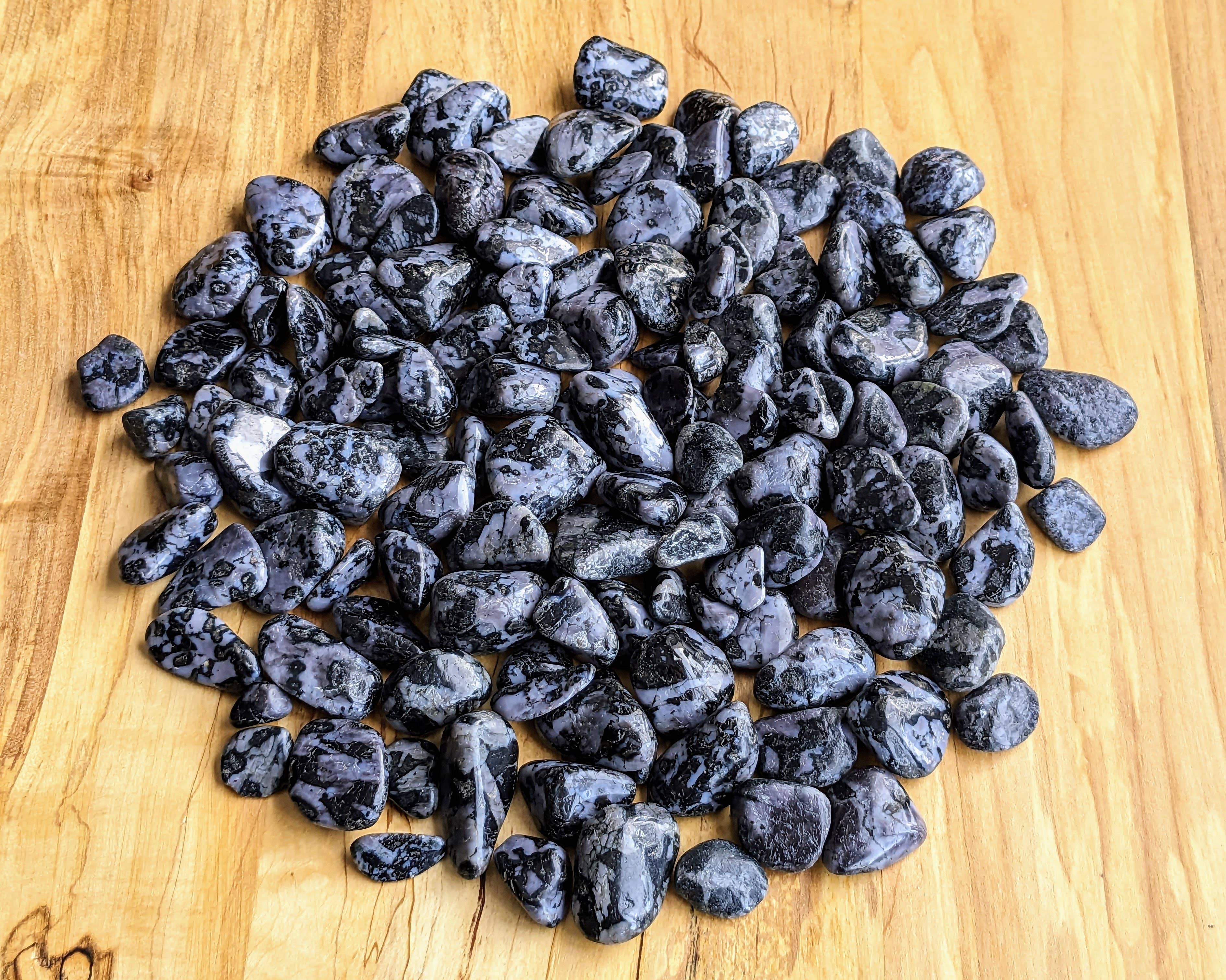 Jensen Rocks - Wholesale Spiritual Stone/Crystal - Indigo Gabbro Tumbled Stones - 1-6 LB Lots1