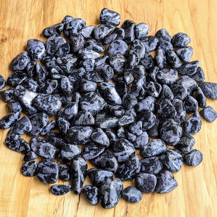 Jensen Rocks - Wholesale Spiritual Stone/Crystal - Indigo Gabbro Tumbled Stones - 1-6 LB Lots1
