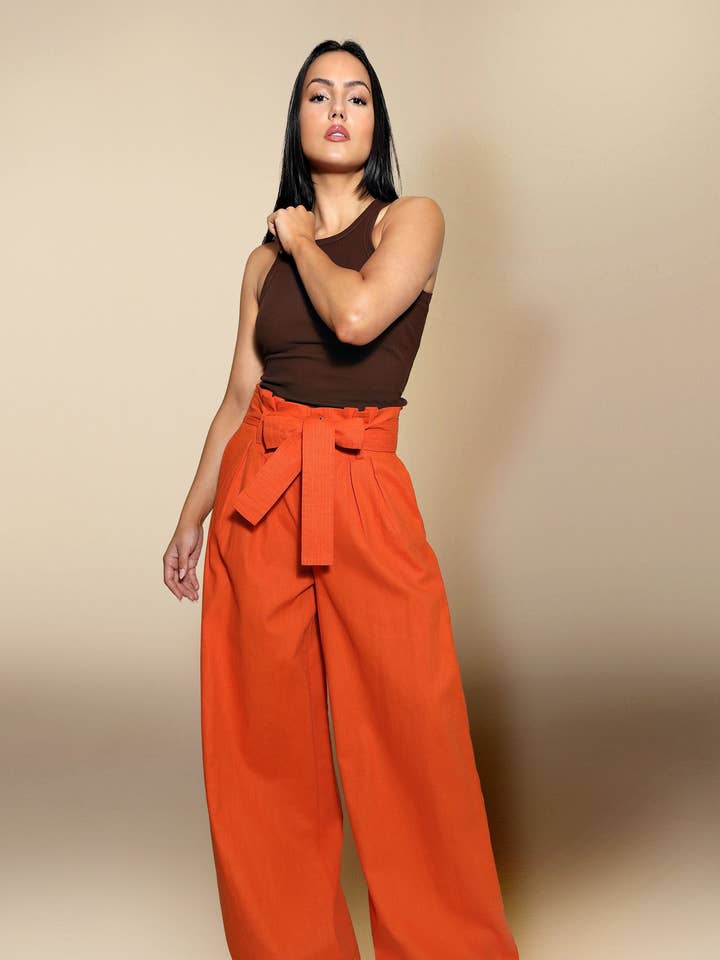Mango Belted Waist Pant for wholesale by GRL The Label