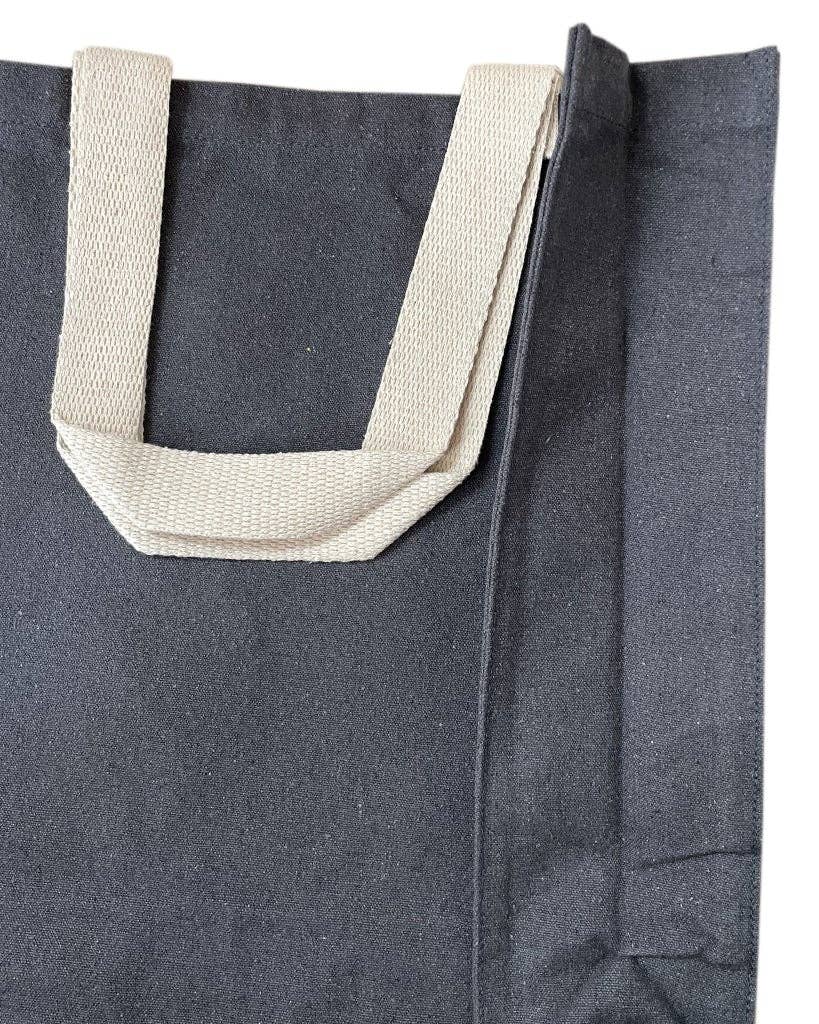 Charcoal TBF Recycled Heavy Canvas Tote with Full Gusset - RC830 for wholesale on Faire2