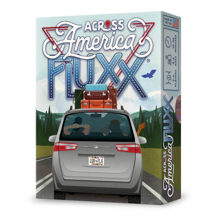 Across America Fluxx for wholesale by Looney Labs