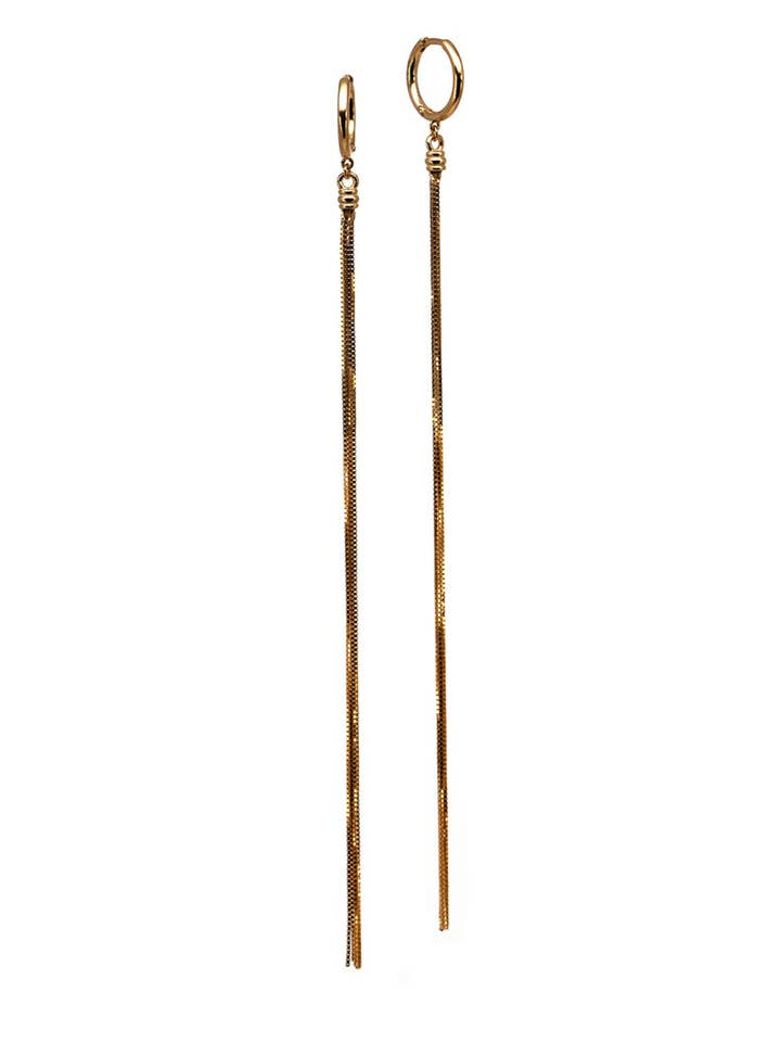 Pendientes Aros Y Borla Cadenas Venecianas para venta al por mayor de THAIS BERNARDES GIOIELLI