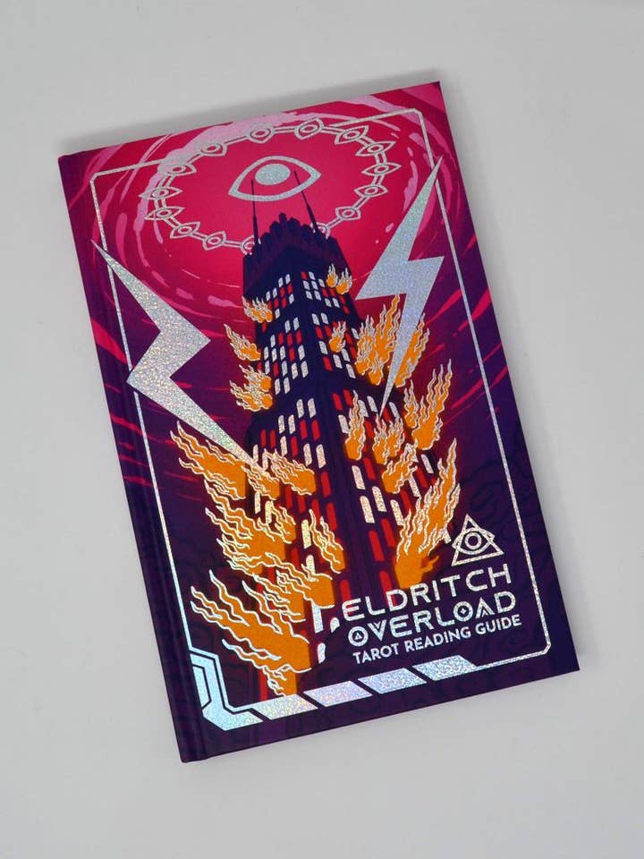 Eldritch Overload Tarot Reading Guide for wholesale by Weird Works LLC