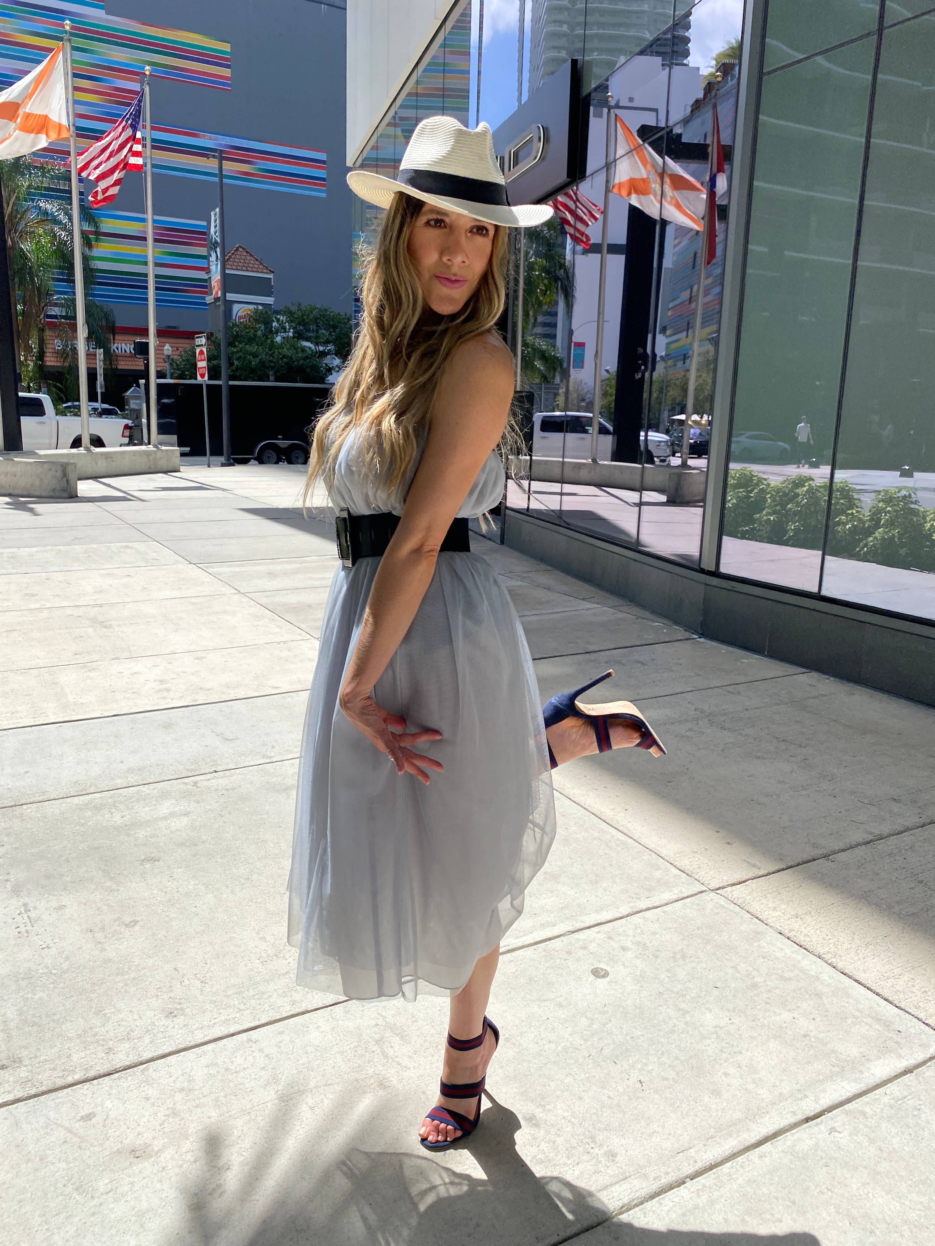 Sylvie Muller - Wholesale Skirt - Women's - Long Light Gray tutu2