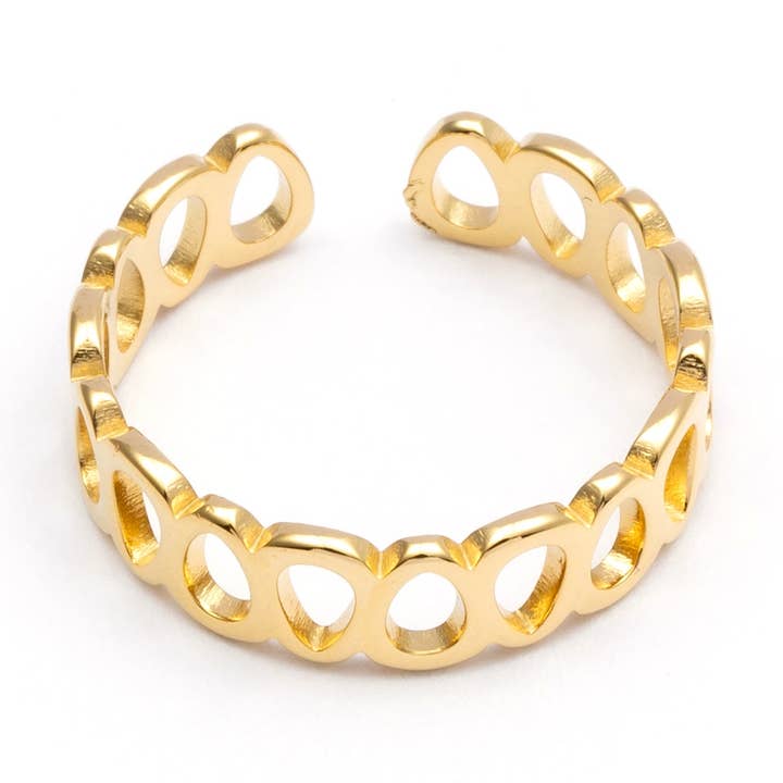 Ring Olivia | Premium roestvrij staal voor wholesale door Wauw