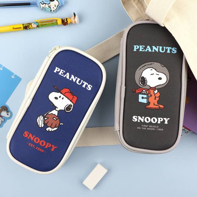 K-Wonderland - Wholesale Pencil Case/Pouch - Peanuts Snoopy Multi Pencil Case Pouch5
