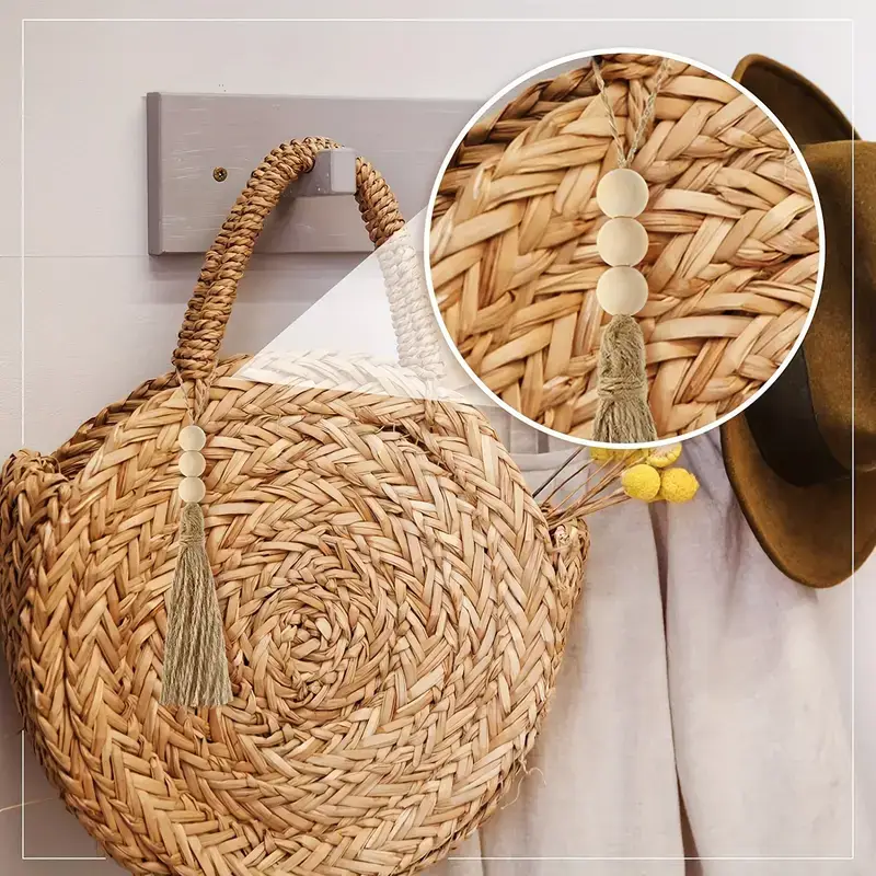 Magnifique Hearts – Engroshandel DIY-hobbysæt – Kvaster med træperler, alsidig efterårspynt til gør-det-selv dekoration4