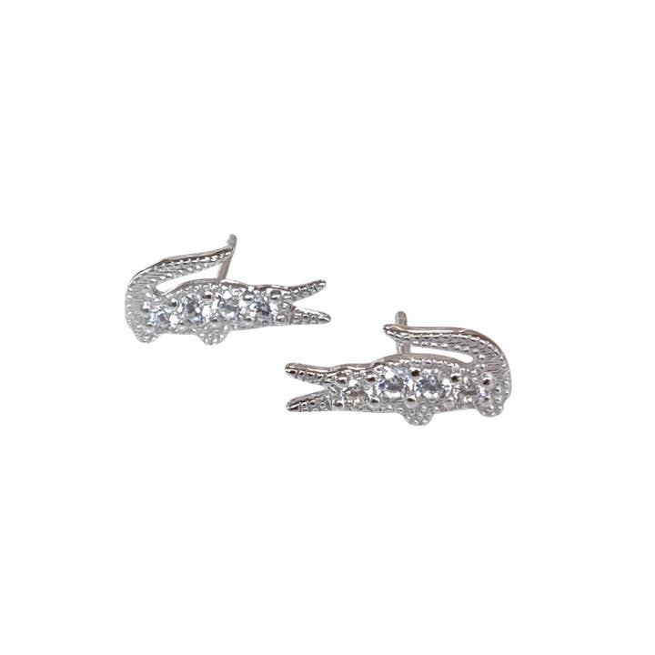 CLOUS ALLIGATOR pour la vente par Sugar Bean Jewelry