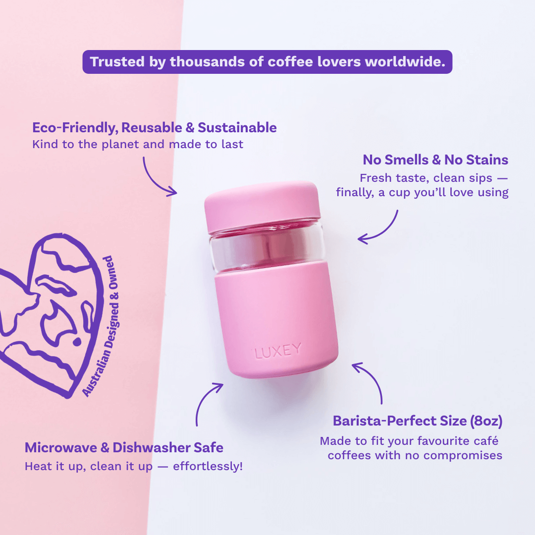 Luxey Cup - Vente Gourde/bouteille isotherme - LIME - Tasse à café réutilisable régulière 8oz6