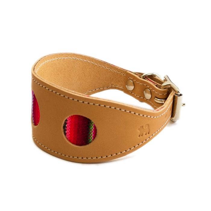 Hiro + Wolf - Wholesale Pet Collar - Dog - Inca Pink Hound Collar3