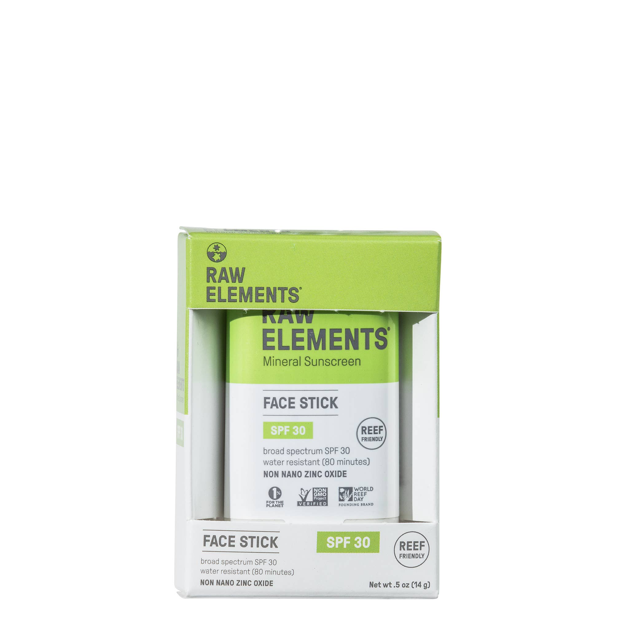 Raw Elements - Wholesale Sunscreen - RAW ELEMENTS FACE STICK SPF 302