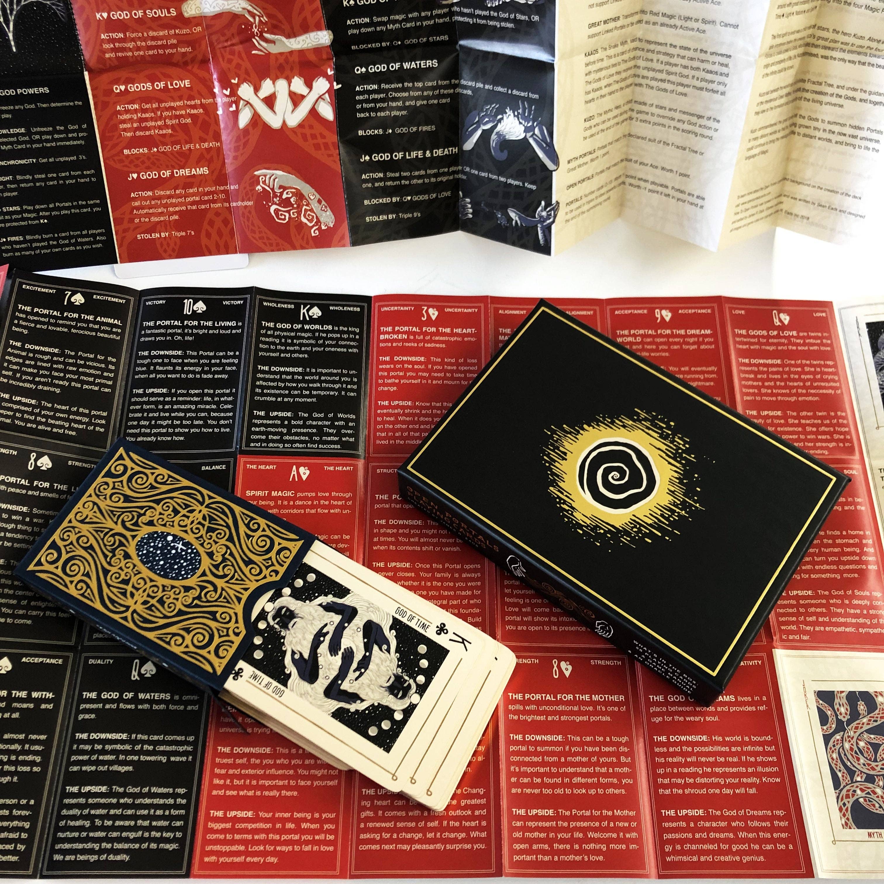 Prisma Visions – Engroshandel Tarotkort – Open Portals spillekort og orakel (Lightside Colorway)9