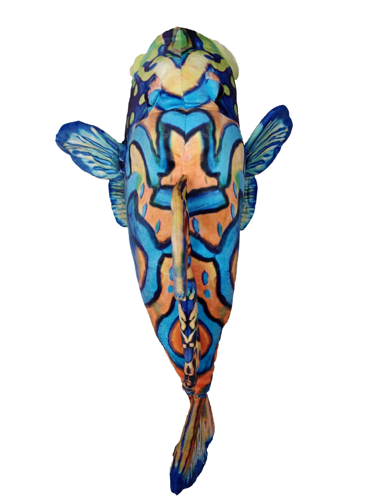 Texas Toy Distribution - Wholesale Stuffed/Plush Toy - Kids & Baby - Mandarinfish 17" Colorful Aquatic Plush Stuffed Animal1